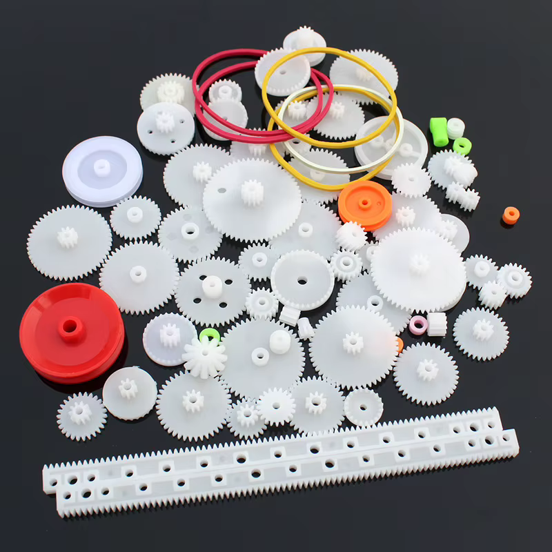 Kit d'engrenages en plastique 75 pièces (1 ensemble) – Boîte de vitesses