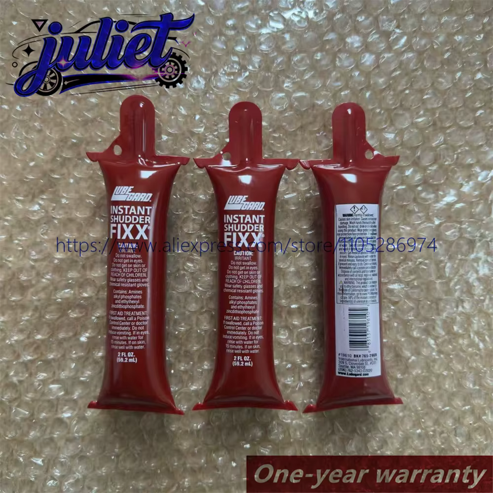 Additif pour liquide de transmission Instant Shudder Fixx Agent anti-vibrations pour boîte de vitesses Agent de réparation des sauteurs de vitesse AT # 19610 Accessoires