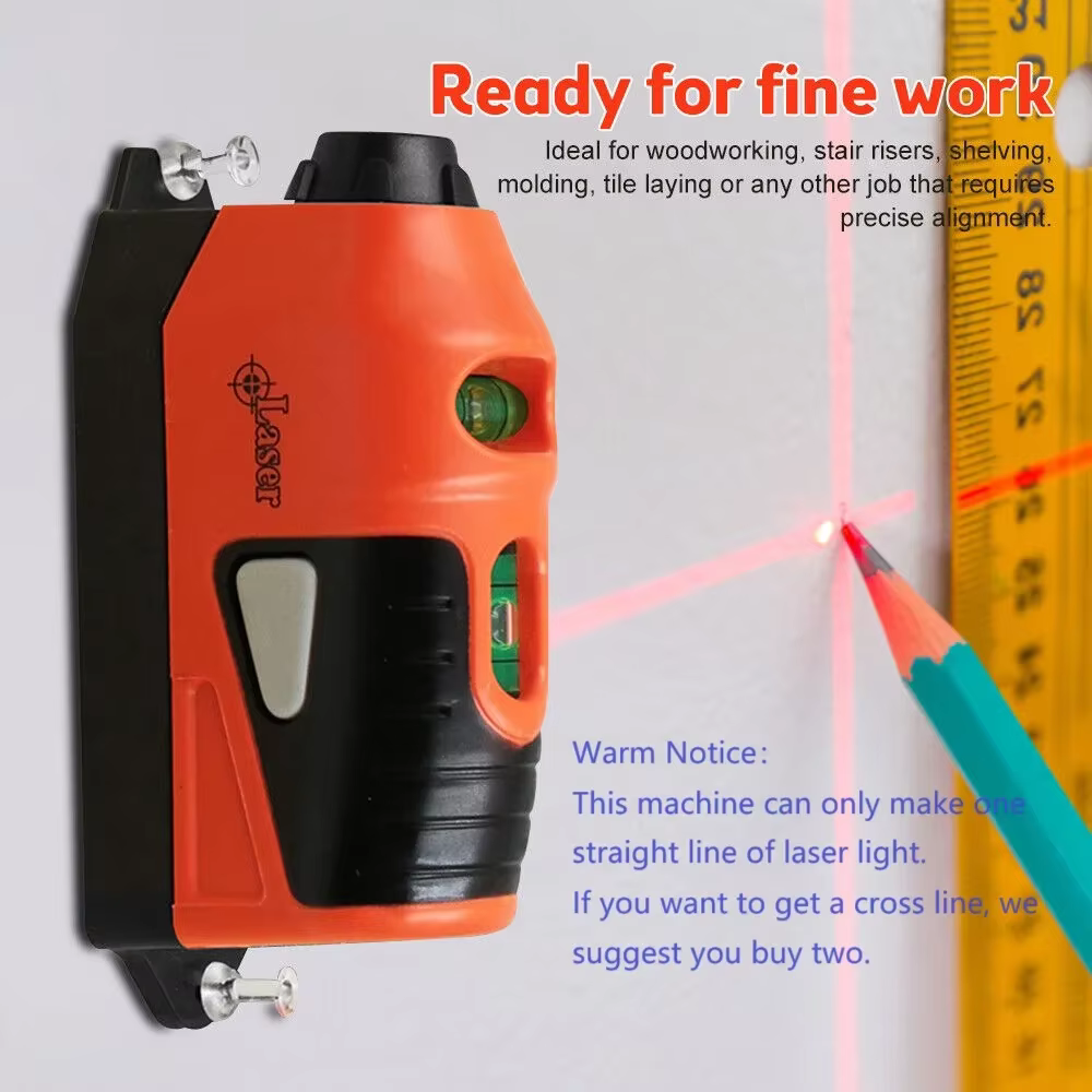 Outils de mesure de Projection de ligne Laser horizontale verticale