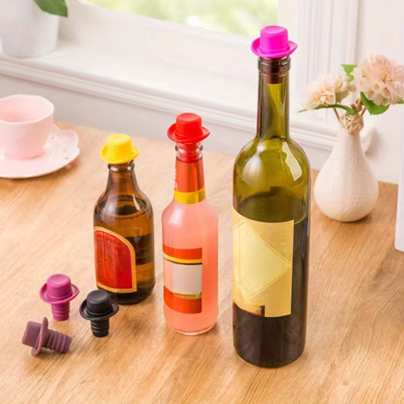 Bouchon de bouteille en Silicone pour bouteilles