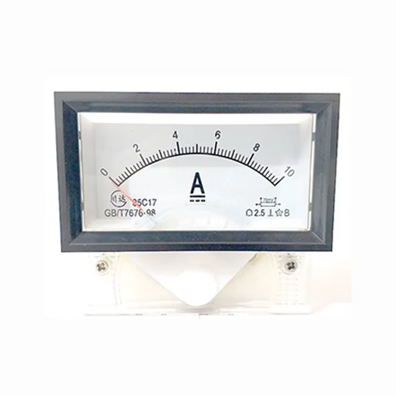 Ampèremètre de panneau de courant analogique pour test de circuit