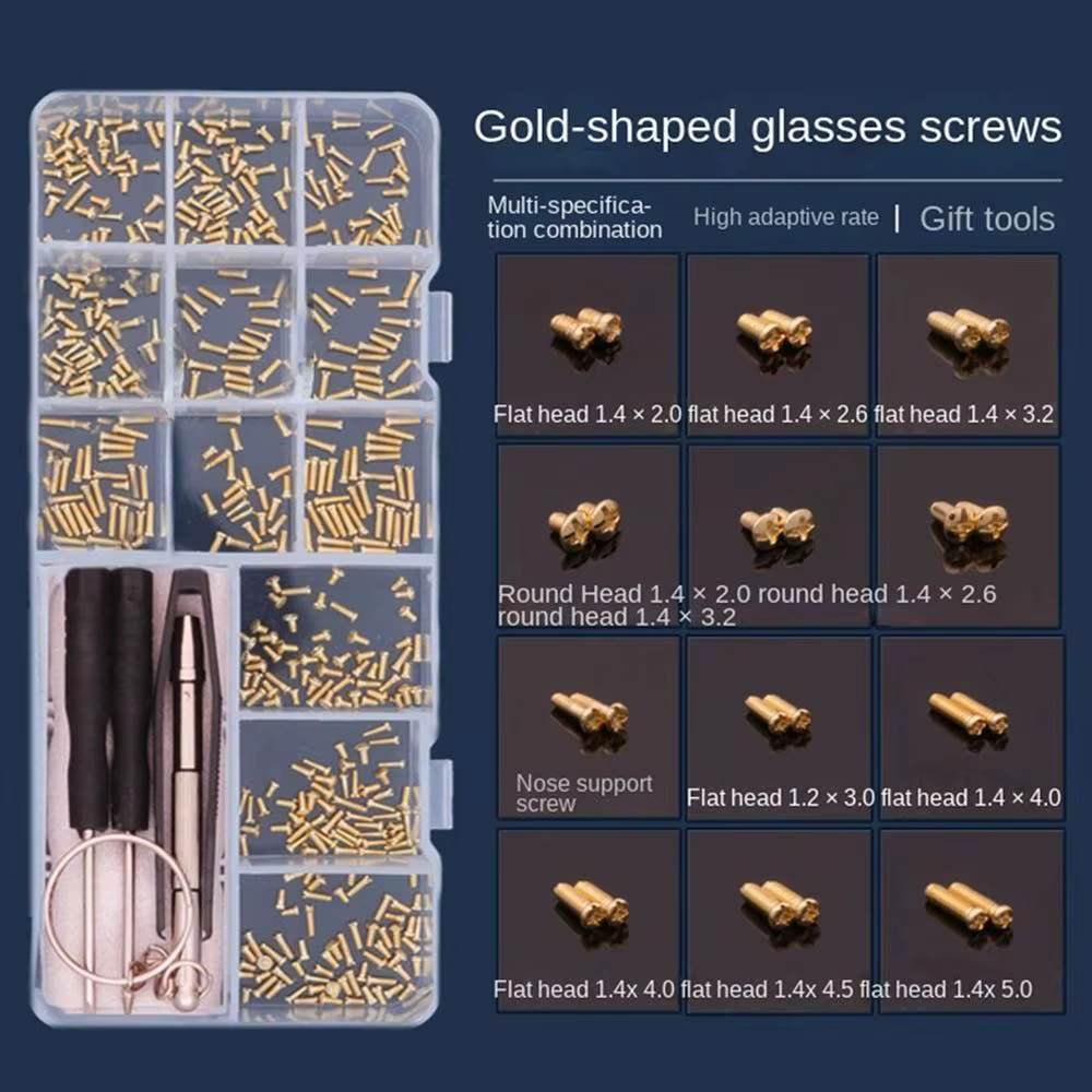 Kit d'outils de réparation de lunettes de soleil