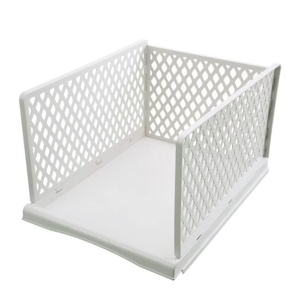 Étagère de rangement pour vêtements en plastique