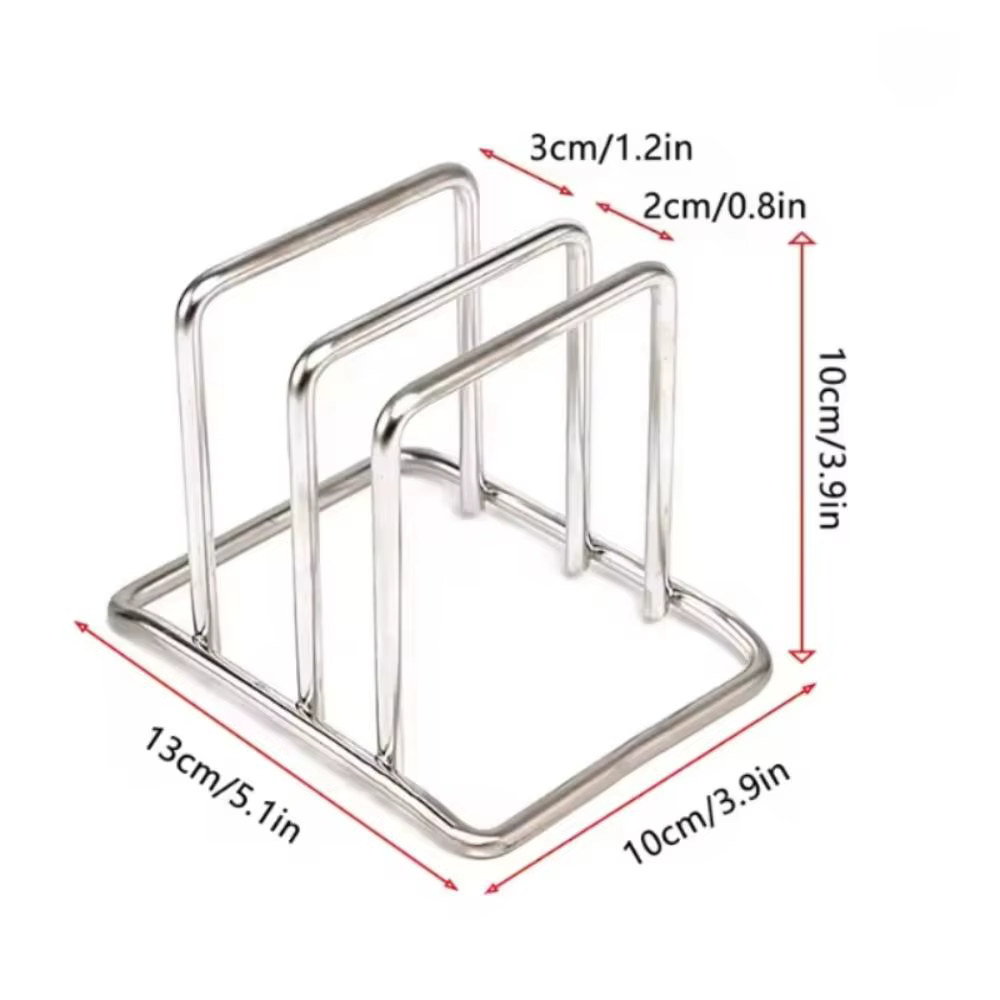 Support de planche à découper Portable en acier inoxydable