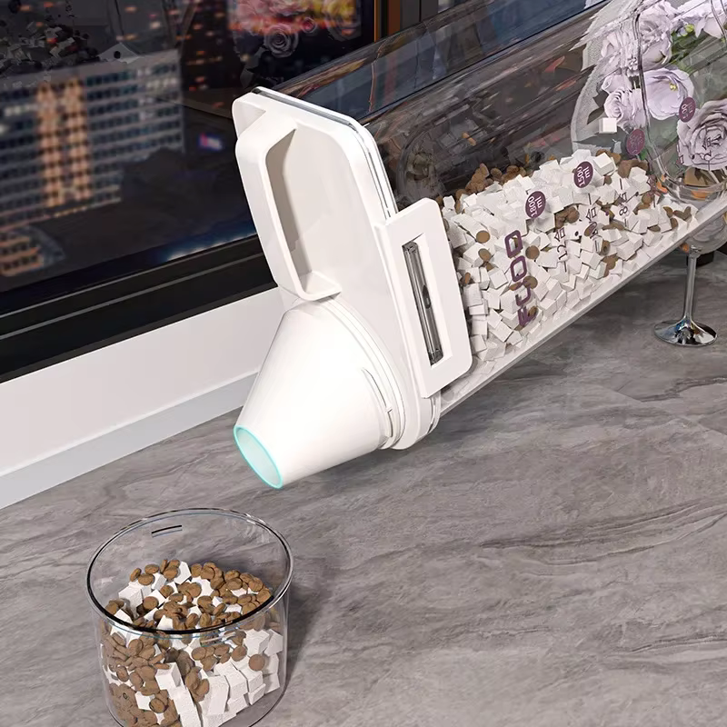 Boîte de rangement scellée pour aliments pour animaux de compagnie