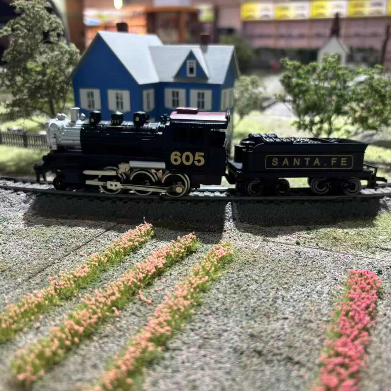 Modèle de simulation de locomotive en fonte à l'échelle 1:87