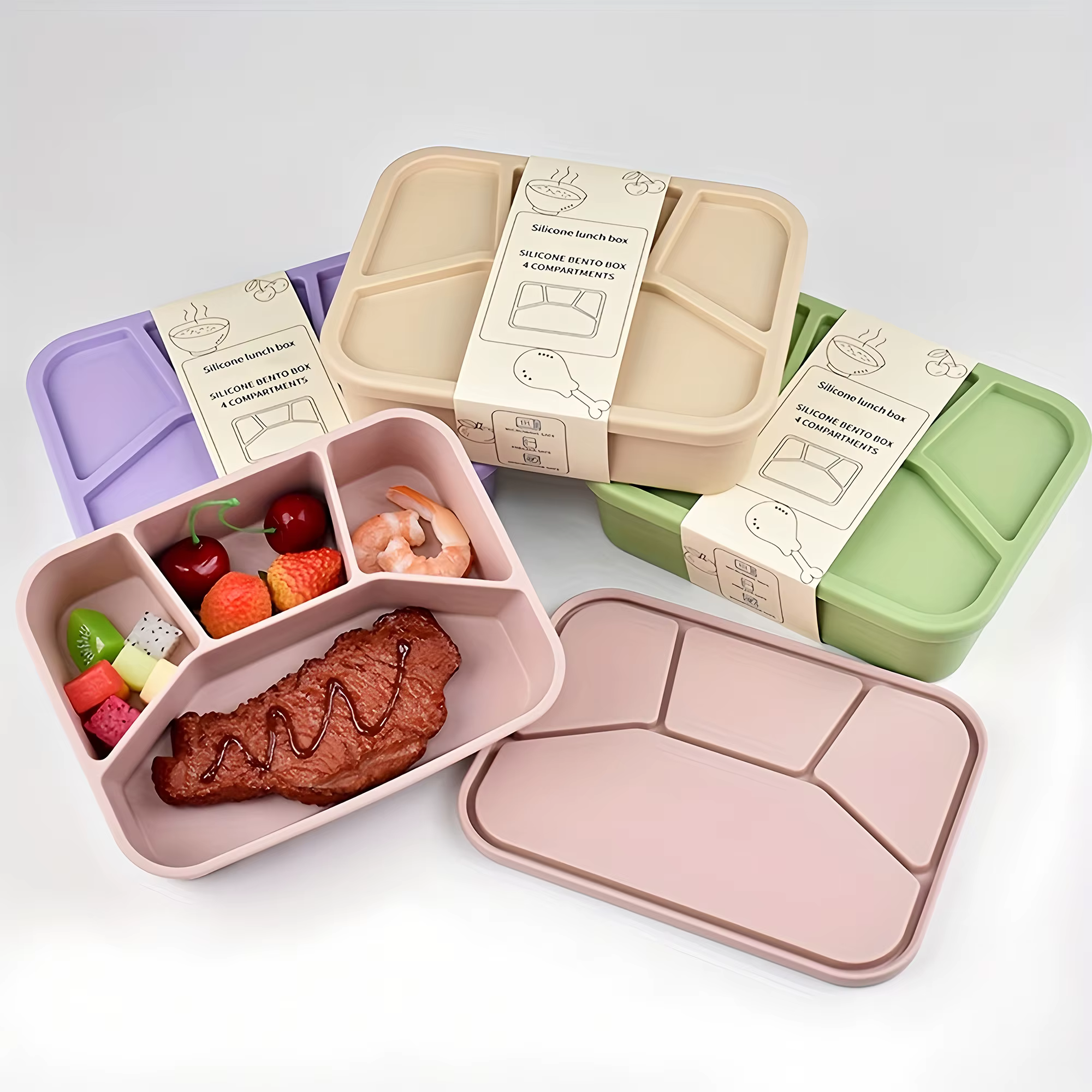 Boîte à Bento en Silicone