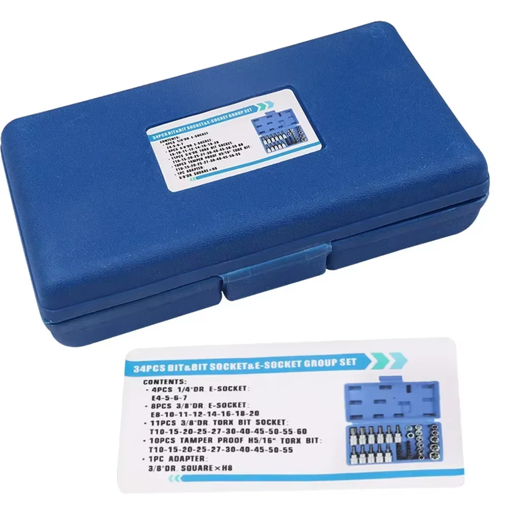 Jeu de douilles et d'embouts Torx Star