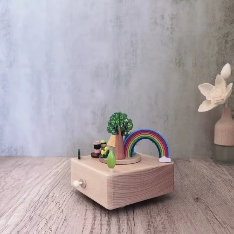 Boîte à musique Rainbow Town