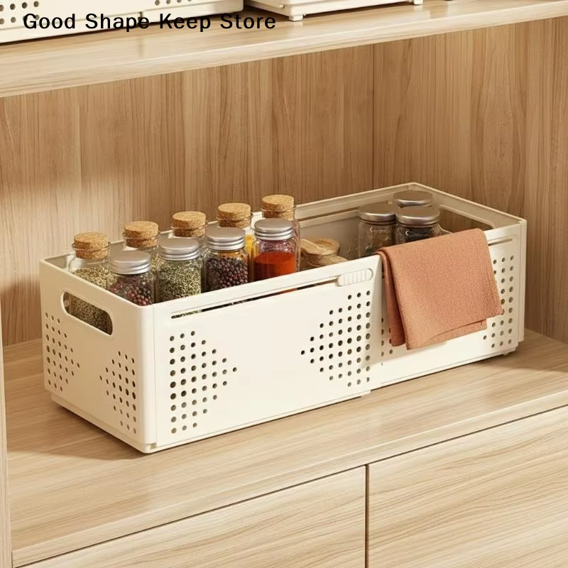 Boîte de rangement en plastique portable