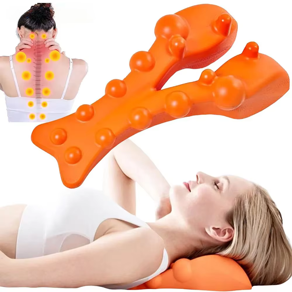 Appareil de Traction cervicale masseur de cou pour vertèbre cervicale civière d'épaule masseur de Point de déclenchement dispositif d'acupression du cou