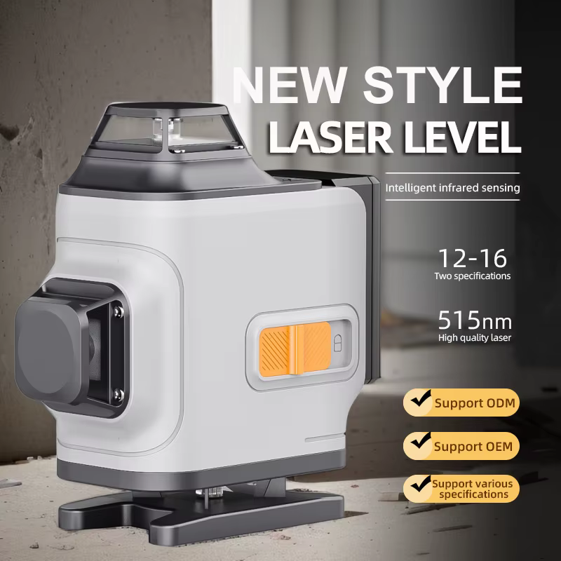 Nouveau niveau laser 4D 12/16 lignes