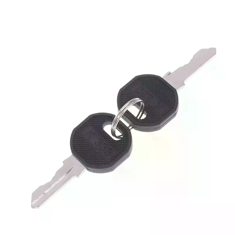 2 pièces K333 clés clé de casier de caravane pour Emka EK333 Elddis clé
