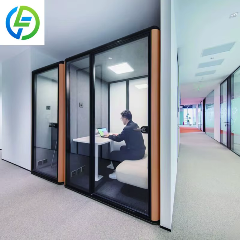 FOODLINE - Cabine de bureau mobile personnalisée