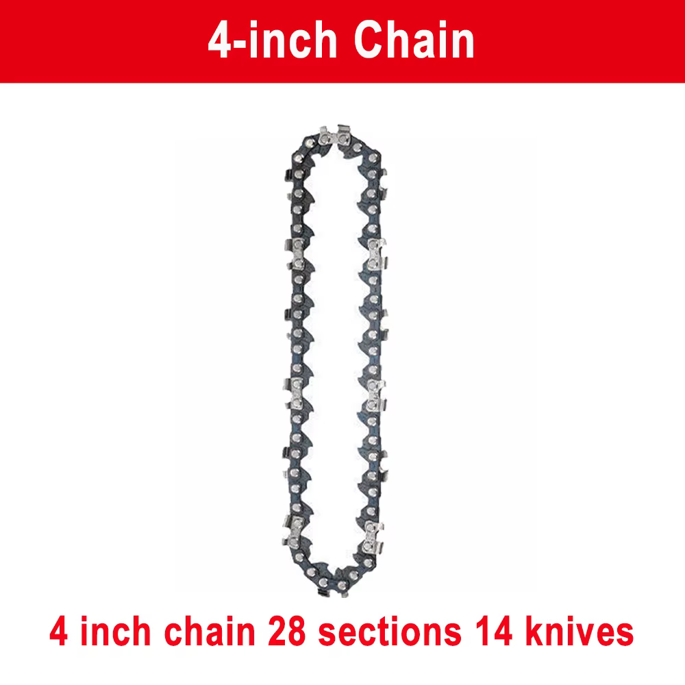 Lame de scies à chaîne de 4 "/6"/8 "pouces pour couper le bois 1/4 "LP 0.043" calibre 28/37/45DL Mini chaînes de