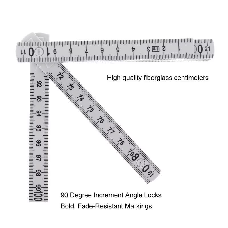 Bâton compteur pliant avec 10 Joints verrouillage