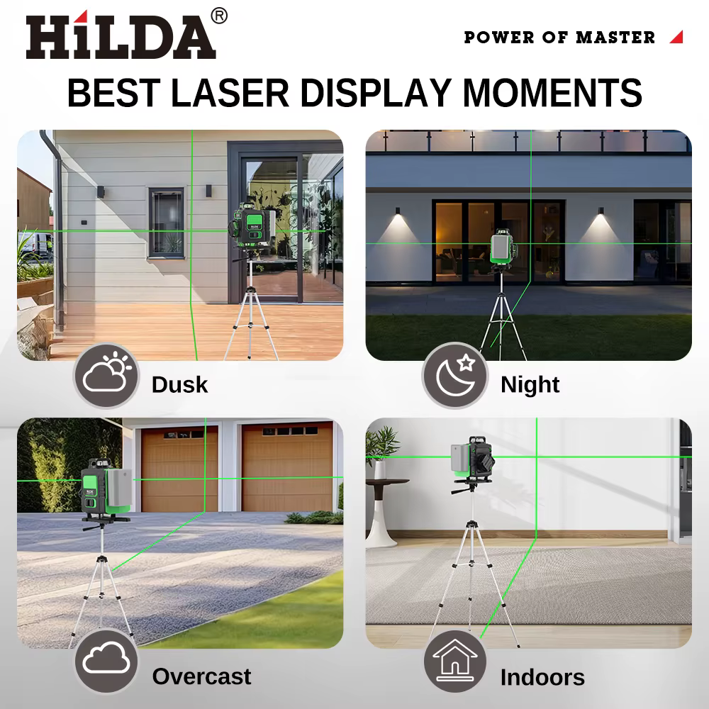 Instrument de niveau laser HILDA 16 lignes 360 °