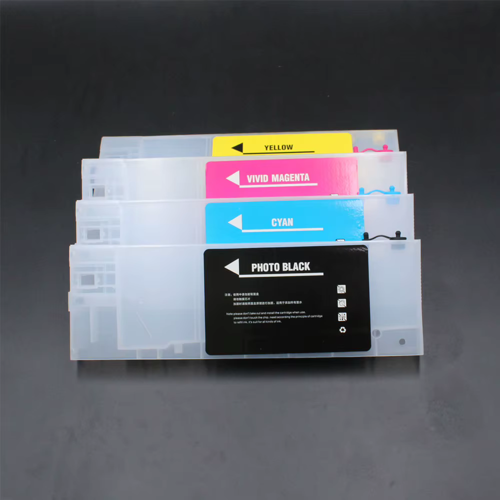 Système d'encre en vrac 220ml, cartouche d'encre sans capteur de niveau pour imprimante Roalnd Mimaki JV33 JV5 Mutoh RJ900C, bouteille d'encre Eco solvant
