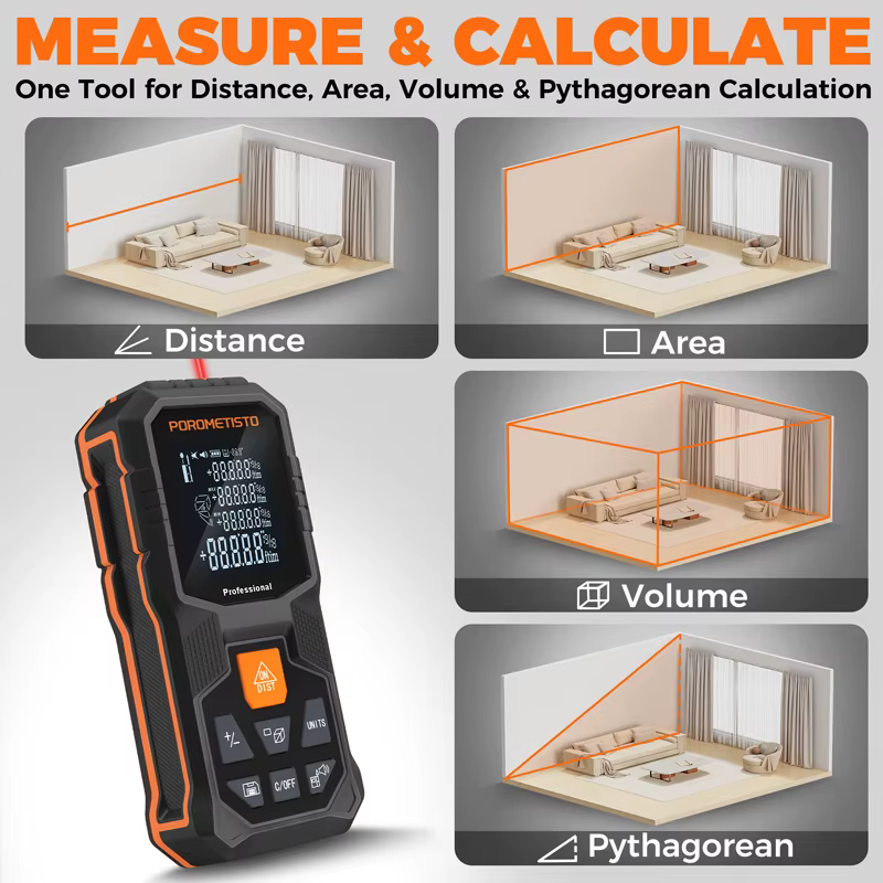 Télémètre laser 50/80M