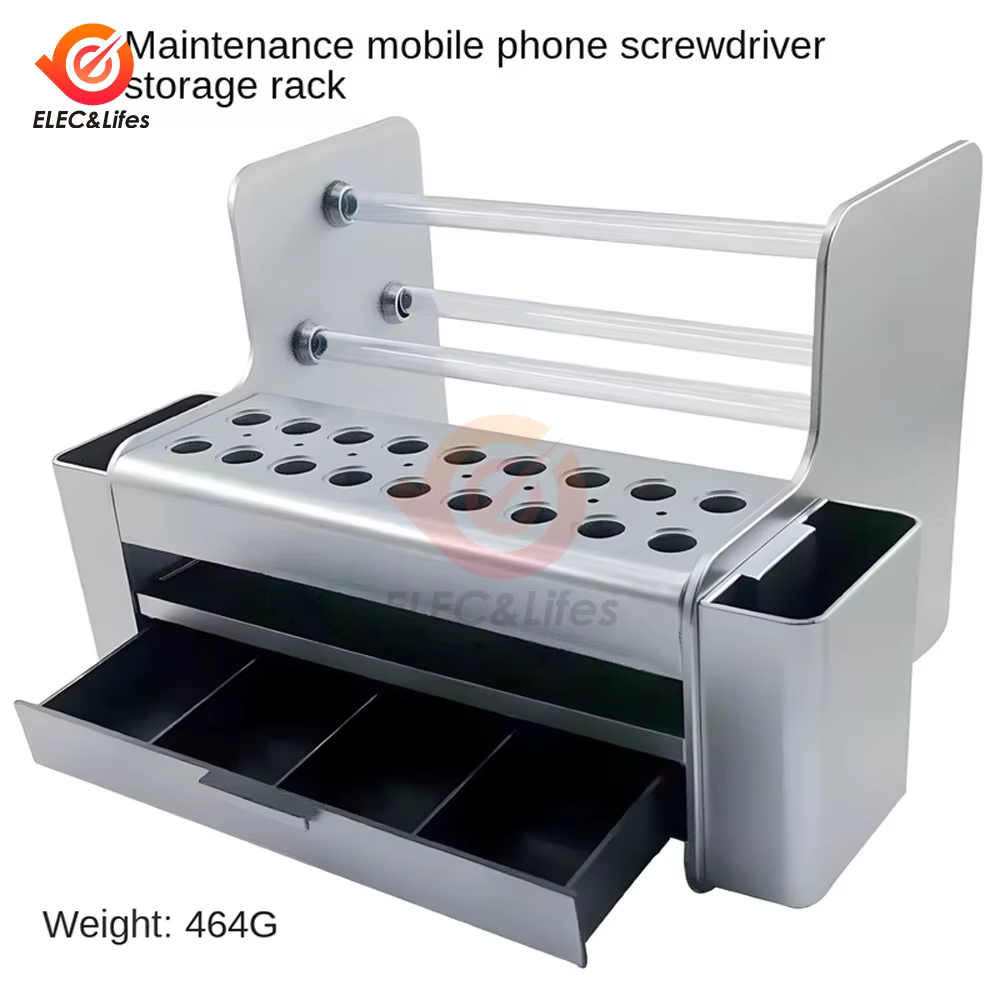 Boîte de rangement multifonctionnelle pour outils d'entretien