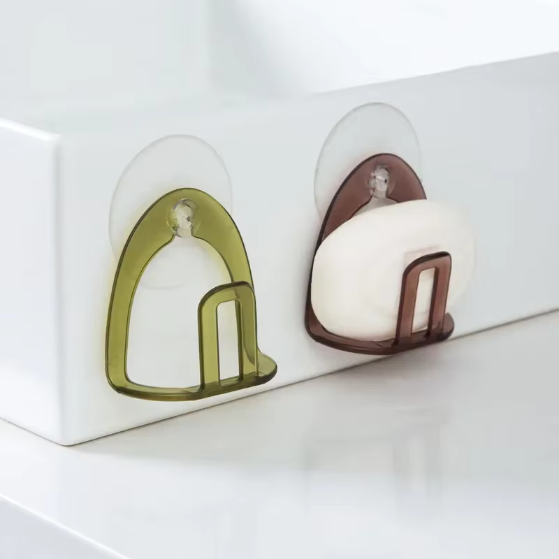 Étagère de rangement de cuisine à ventouse pour évier, support de rangement pour salle de bain, porte-serviettes, porte-savon, support pour éponge, crochets pour peignoirs