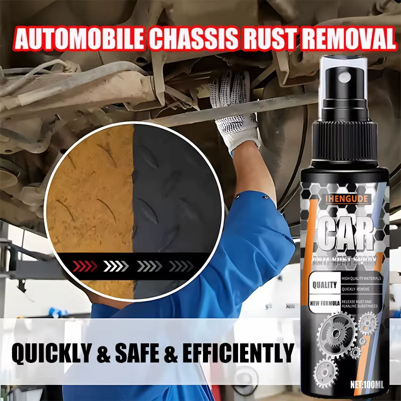 Spray anti-rouille, dissout la rouille des pneus