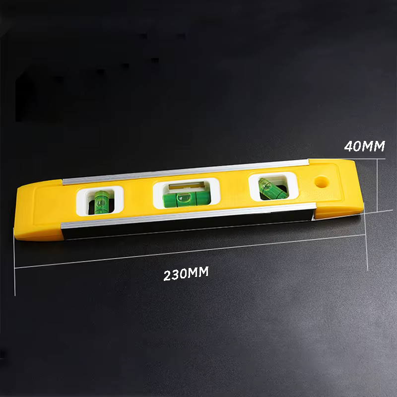 2pcs Jauge de Niveau En Alliage D'aluminium Forte Magnétique Mini Trois Type