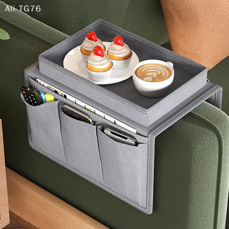 Sac de rangement pour canapé, sac de rangement suspendu pour accoudoir de canapé, sac de rangement pour télécommande, sac de rangement pour la maison