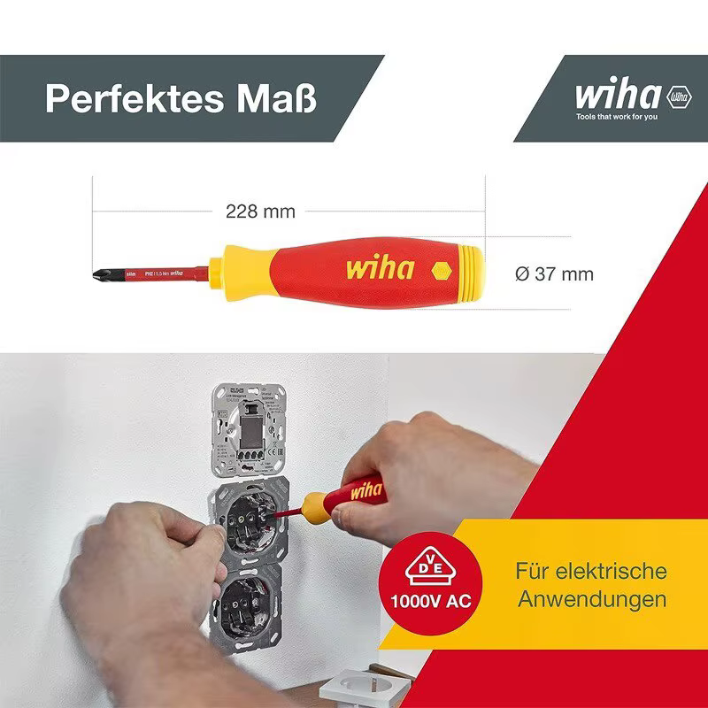 Jeu de tournevis multifonctionnel Wiha 4-en-1