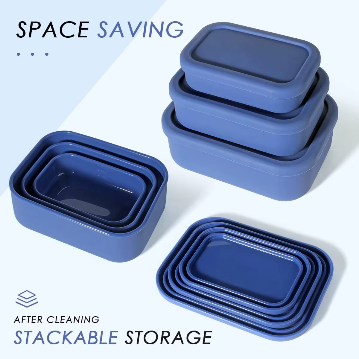 Conteneurs de stockage des aliments en Silicone