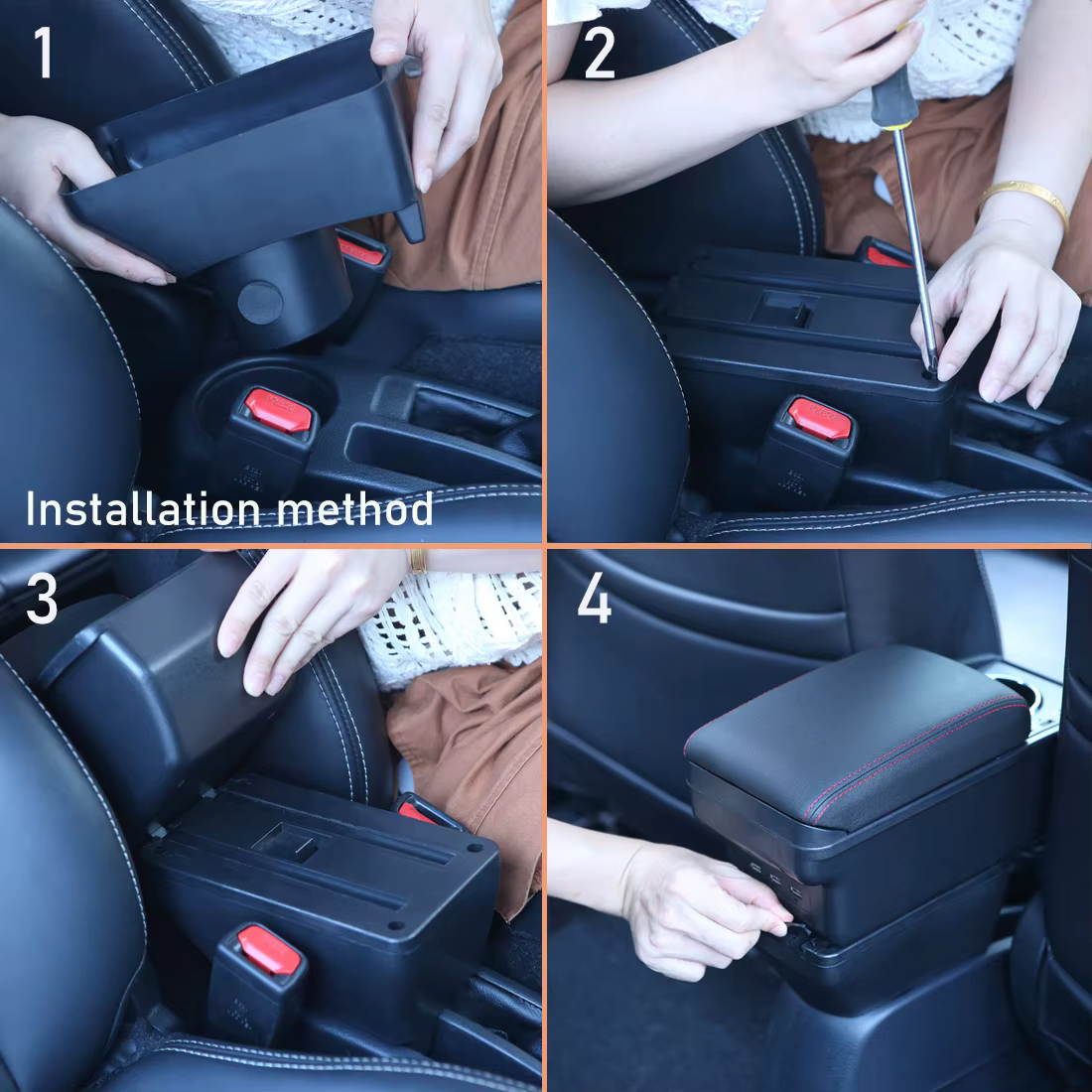 Accoudoir pour Renault Clio 4, accoudoir pour Renault Captur Clio 3 III IV, boîte de rangement automatique pour voiture, accessoires intérieurs dédiés à la voiture