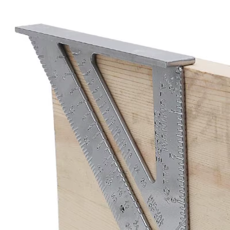 Règle triangulaire en alliage d'aluminium