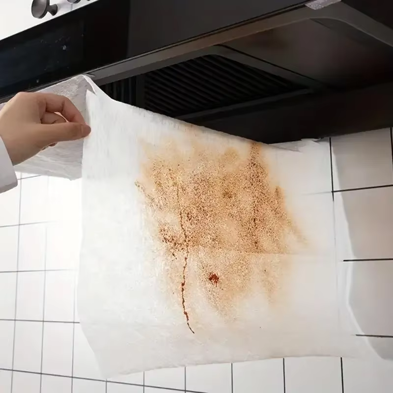 Lot de 12 filtres en papier absorbant pour hotte de cuisine, couvre-hottes jetables anti-graisse pour hotte aspirante latérale