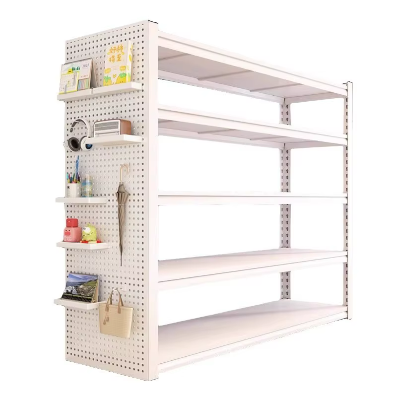 Étagère de rangement multi-niveaux en acier