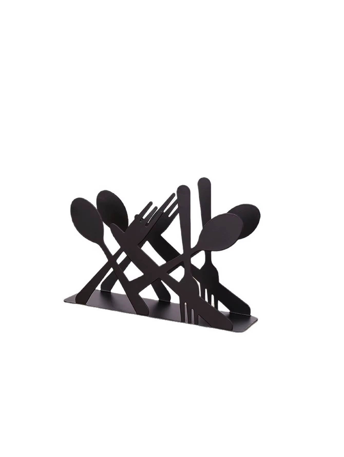 Porte-serviettes en fonte, idéal pour la décoration de table à la maison, dans la cuisine, au café et au restaurant, et pour le rangement des serviettes.