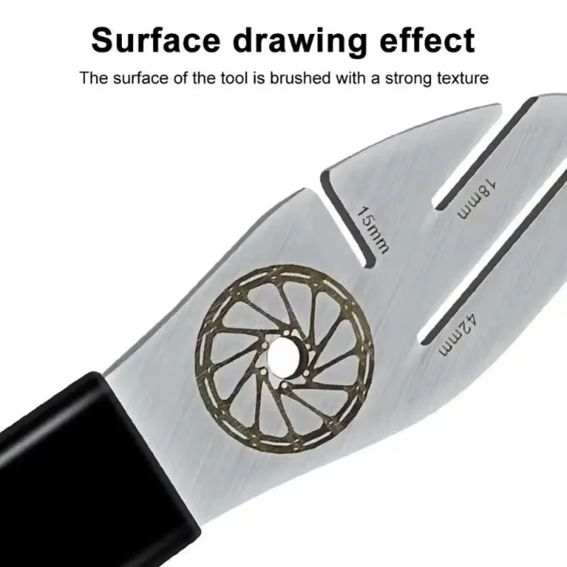 Outil de vélo, outil de réglage de l'alignement du rotor de frein à disque