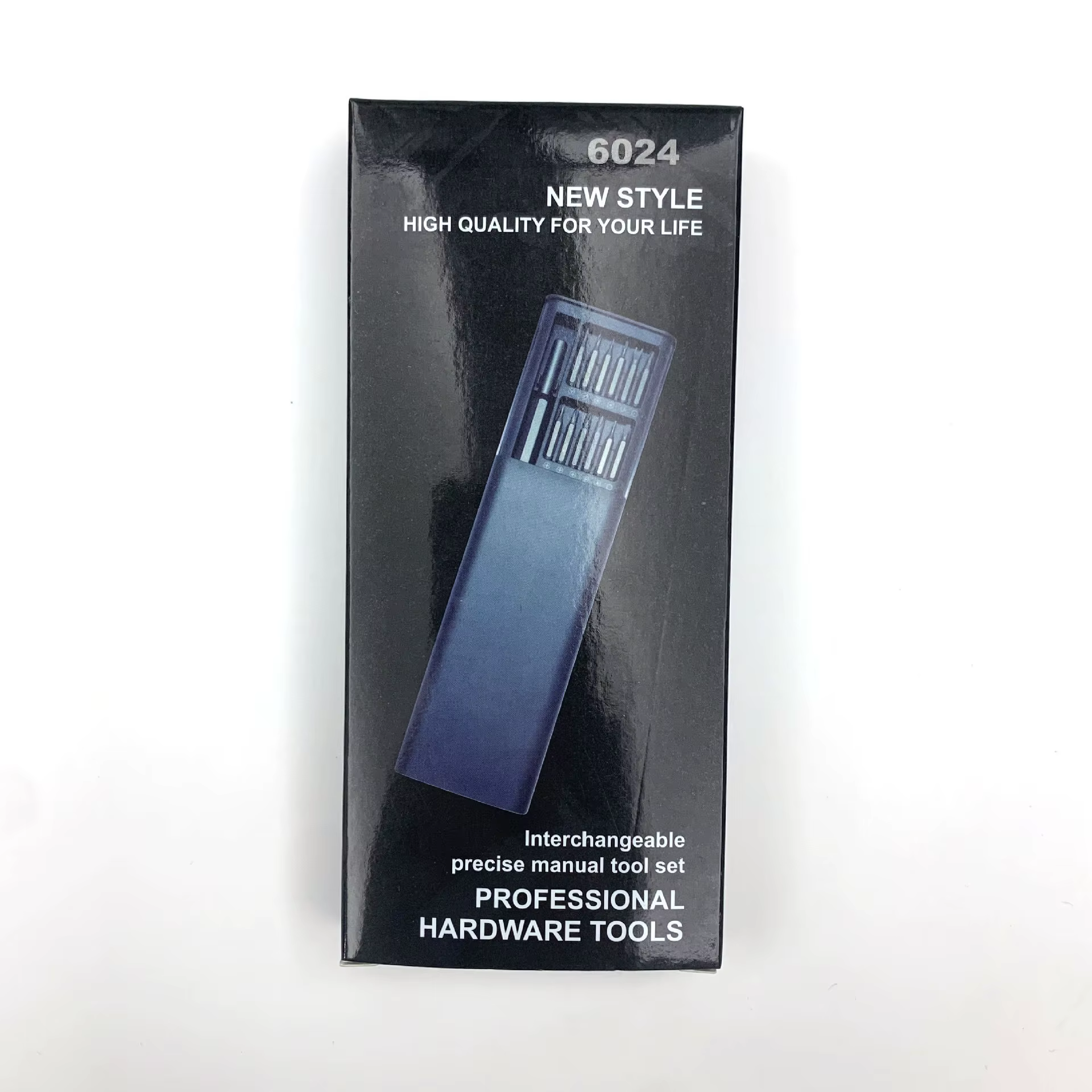 Kit de tournevis de précision numérique 24 en 1 avec boîte de rangement portable et outil de démontage d'appareils électroniques