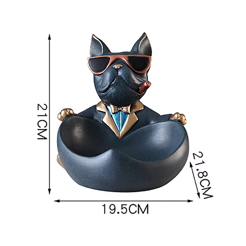 Décor à la maison Cool chien Figurine
