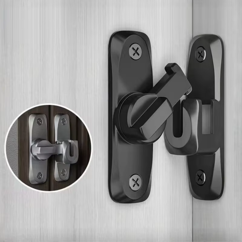 Serrure de porte coulissante à 90/180 degrés