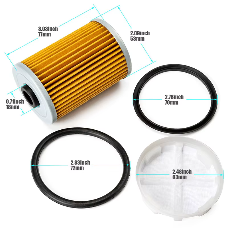 10 x jeu de filtres de module de carburant pour moteurs Mercruiser 2004 + MIE & Bravo 5