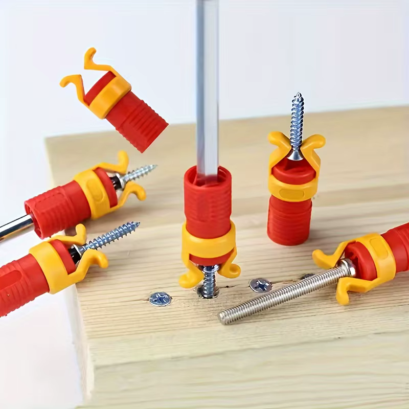 Tournevis universel porte-embout pince fixateur de vis outil de travail du bois vis ensemble d'outils de conduite pour l'amélioration de l'habitat 3 pièces