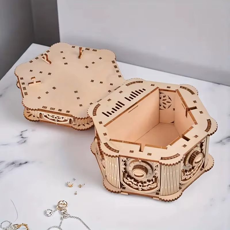 Boîte au trésor 3D à monter soi-même