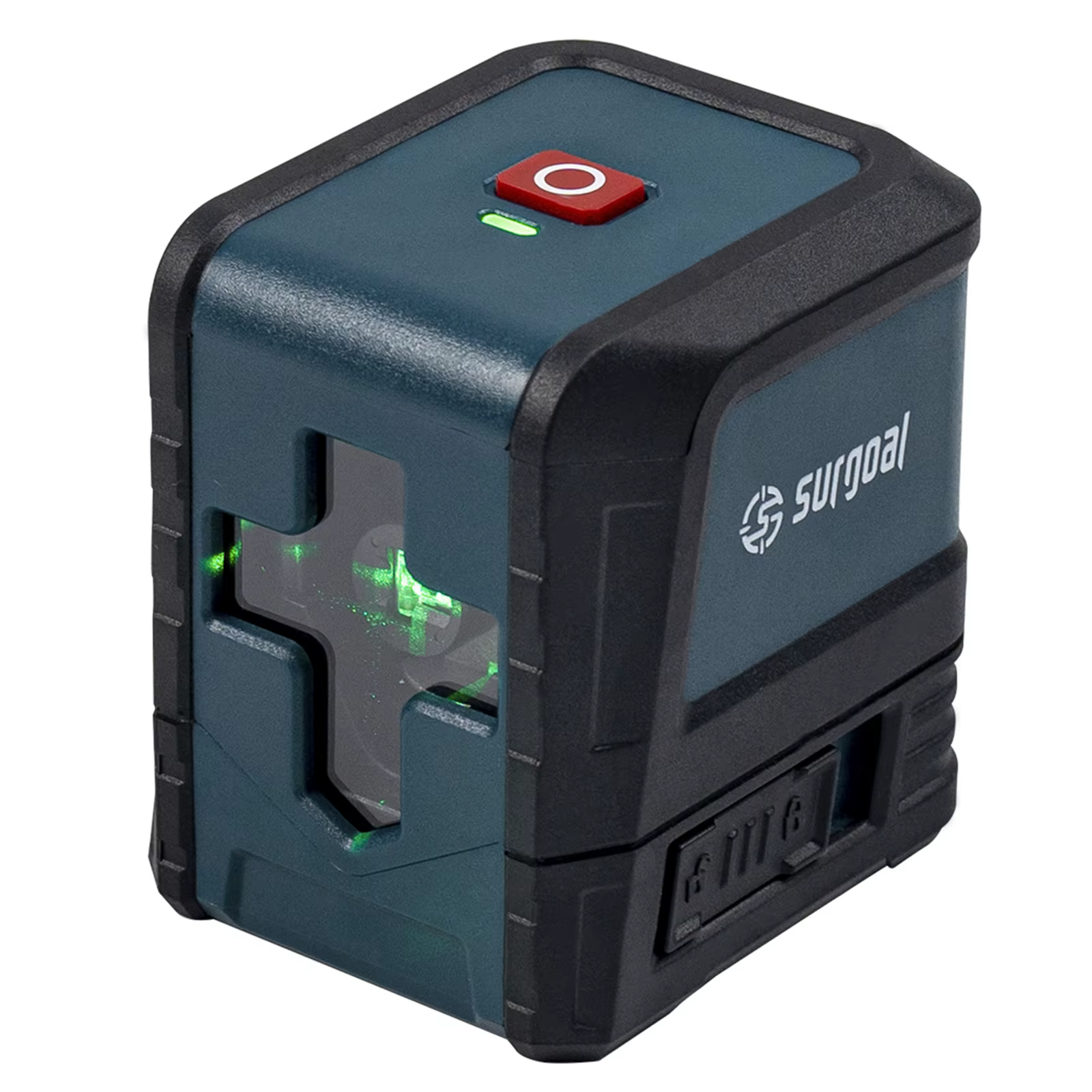 SURGOAL 2 lignes niveau Laser vert fort Mode auto-nivelant pendule verrouillé précision 2.5mm/5m