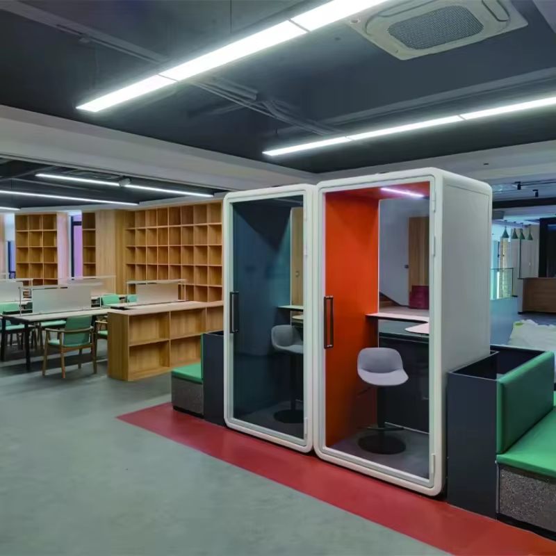 FOODLINE - Cabine de bureau mobile personnalisée