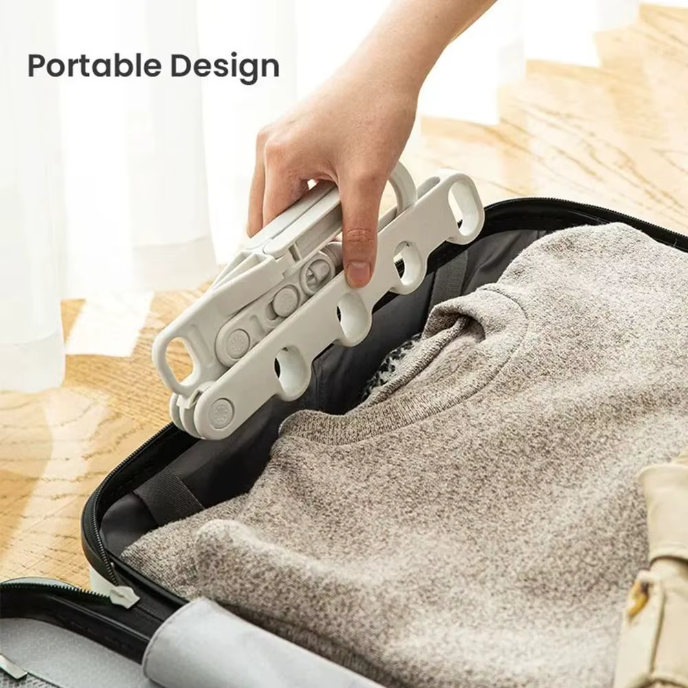 Nouveaux hôtels pliable vêtements support de séchage cinq trous multi-fonction