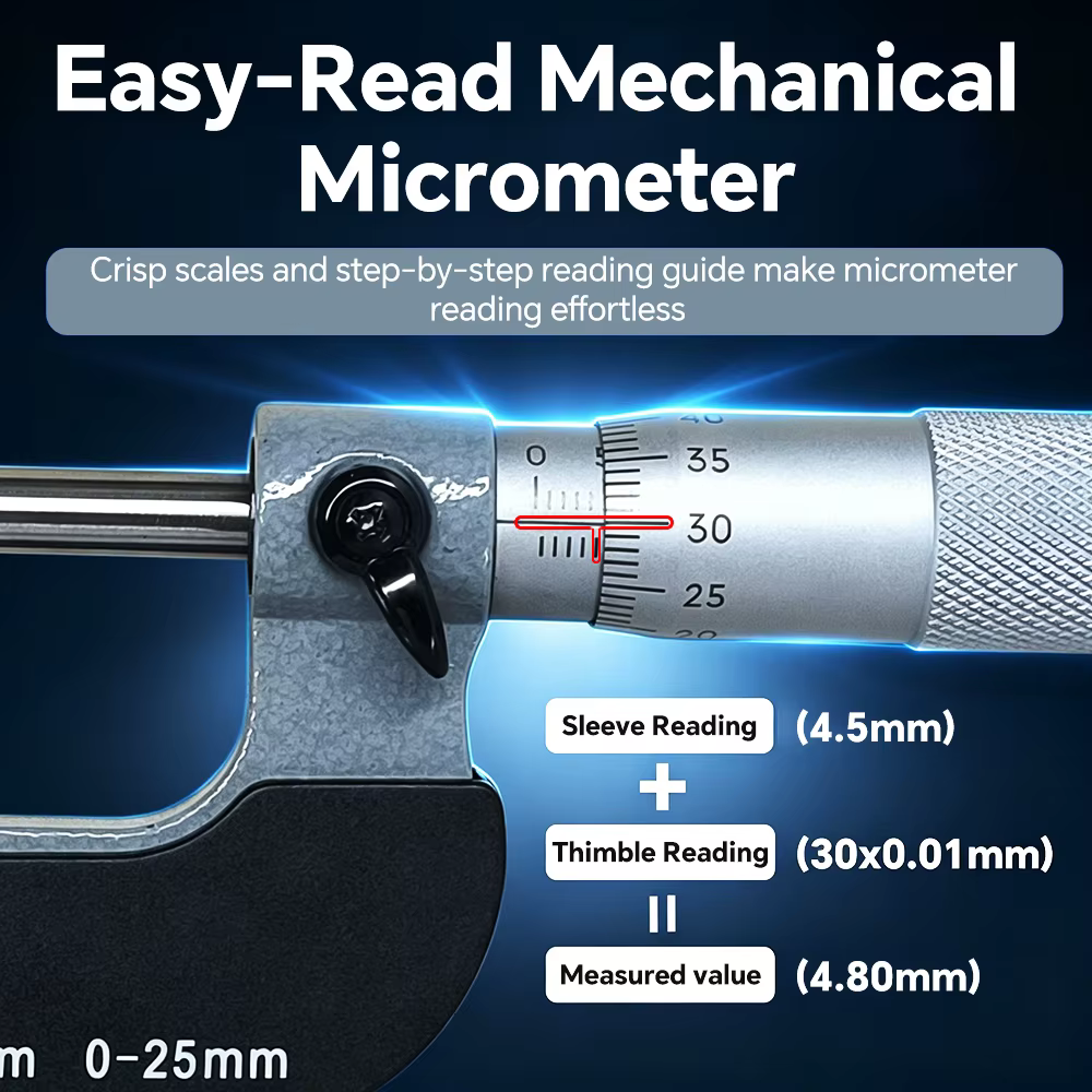 Micromètre externe 0-25 mm 0