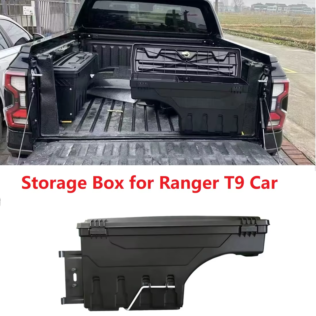 Boîte de rangement pour benne de camion
