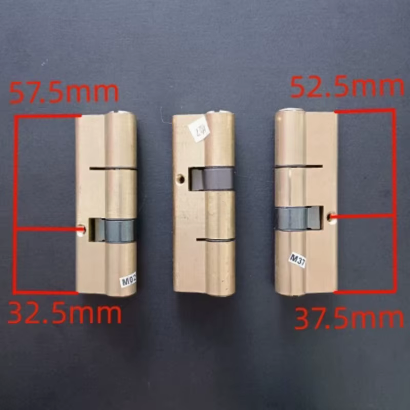 Cylindre de porte serrure biaisée 65 70 80 90 115mm