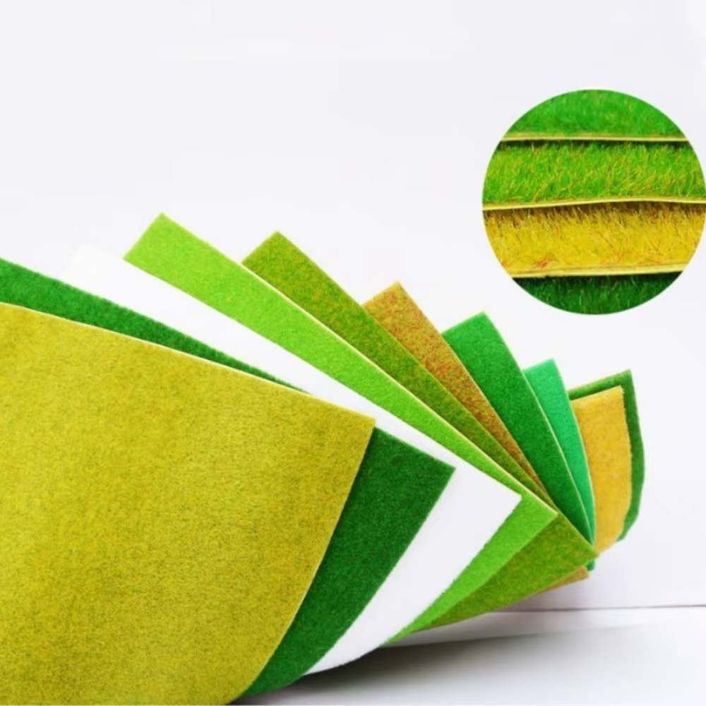 Polymères Artificiels de Qualité, 41x100cm, Micro Paysage, Pelouses Artificielles, Modèle de Scène, Simulation de Jardin