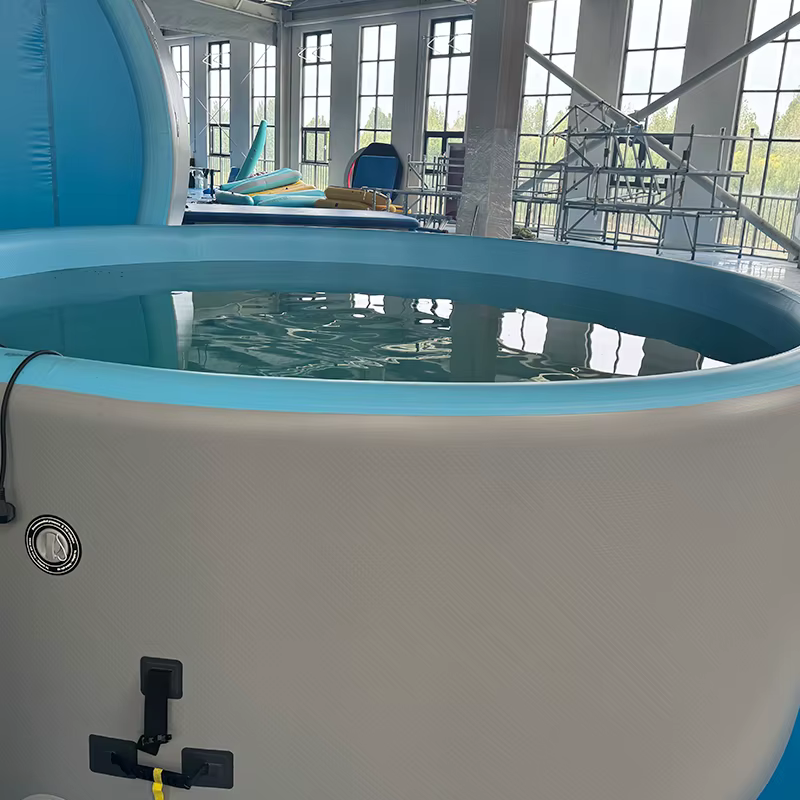 Piscine ronde gonflable, piscine géante en PVC de 400x120 cm, piscine antidérapante, piscine résidentielle pour enfants et adultes